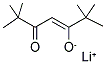 (2,2,6,6-Tetramethyl-3,5-heptanedionato)lithium Structure,22441-13-0Structure