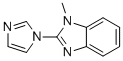 2-(1H-imidazol-1-yl)-1-methyl-1h-benzimidazole Structure,22509-11-1Structure