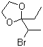 2-(1-Bromoethyl)-2-ethyl-1,3-dioxolane Structure,22515-81-7Structure