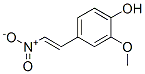 2-Methoxy-4-[(e)-2-nitroethenyl]phenol Structure,22568-51-0Structure