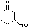 (5R)-5-[[(1,1-二甲基乙基)二甲基硅]氧基]-2-环己烯-1-酮结构式_225793-33-9结构式