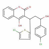 噻氯香豆素结构式_22619-35-8结构式