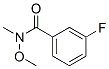 3-Fluoro-N-methoxy-N-methylbenzamide Structure,226260-01-1Structure