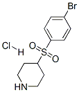 4-[(4-Bromophenyl)sulfonyl]piperidinehydrochloride Structure,226400-32-4Structure