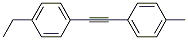 1-(4-Ethylphenyl)-2-(4-methylphenyl)acetylene Structure,22692-80-4Structure