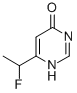 6-(1-Fluoroethyl)-4(1h)-pyrimidinone Structure,227184-11-4Structure