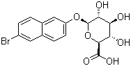 6-Bromo-2-naphthyl β-d-glucuronide Structure,22720-35-0Structure