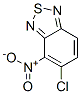 5-Chloro-4-nitro-2,1,3-benzothiadiazole Structure,2274-89-7Structure