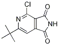 6-(叔丁基)-4-氯-1H-吡咯并[3,4-c]吡啶-1,3(2H)-二酮结构式_227459-20-3结构式