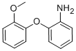 2-(2-Methoxy-4-methylphenoxy)aniline Structure,22751-09-3Structure