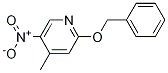 2-(Benzyloxy)-4-methyl-5-nitropyridine Structure,22754-93-4Structure