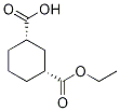 (1S,3r)-3-(ethoxycarbonyl)cyclohexanecarboxylicacid Structure,227783-08-6Structure