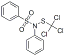 N-苯基-N-[(三氯甲基)硫代]苯磺酰胺结构式_2280-49-1结构式