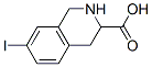 7-碘-1,2,3,4-四氢异喹啉-3-羧酸结构式_228728-13-0结构式