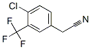 4-Chloro-3-(trifluoromethyl)phenylacetonitrile Structure,22902-82-5Structure