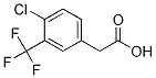 4-Chloro-3-(trifluoromethyl)phenylacetic acid Structure,22902-86-9Structure