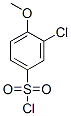 3-Chloro-4-methoxybenzenesulfonyl chloride Structure,22952-43-8Structure