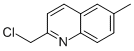 2-(Chloromethyl)-6-methylquinoline Structure,22989-38-4Structure