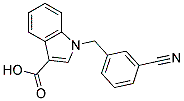 1-(3-Cyano-benzyl)-1h-indole-3-carboxylic acid Structure,229953-63-3Structure