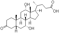 4-(7,12-Dihydroxy-10,13-dimethyl-3-oxo-1,2,4,5,6,7,8,9,11,12,14,15,16,17-te tradecahydrocyclopenta[a]phenanthren-17-yl)pentanoic acid Structure,2304-89-4Structure