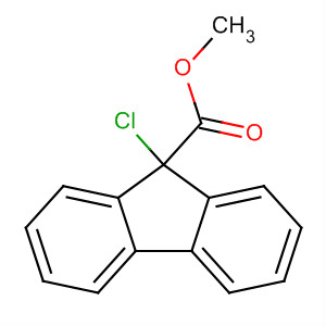 9-Chloro-fluorene-9-carboxylic acid methyl ester Structure,2314-08-1Structure