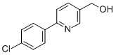 6-(4-Chlorophenyl)-3-pyridinemethanol Structure,23148-55-2Structure