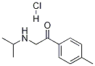 2-异丙基氨基-4-甲基苯乙酮盐酸盐结构式_23164-08-1结构式