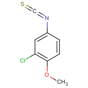 2-Chloro-4-isothiocyanato-1-methoxybenzene Structure,23165-42-6Structure