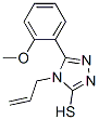 4-Allyl-5-(2-methoxyphenyl)-4H-1,2,4-triazole-3-thiol Structure,23195-30-4Structure