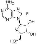 8-氟腺苷酸结构式_23205-67-6结构式