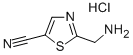 2-(Aminomethyl)thiazole-5-carbonitrile hydrochloride Structure,232612-47-4Structure