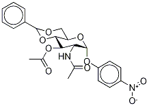 p-硝基苯基2-乙酰氨基-3-O-乙酰基-4,6-O-亚苄基-2-脱氧-alpha-D-吡喃葡萄糖苷结构式_23262-56-8结构式