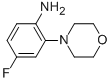 4-氟-2-吗啉苯胺结构式_232951-87-0结构式