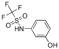 Methanesulfonamide, 1,1,1-trifluoro-n-(3-hydroxyphenyl)- Structure,23375-12-4Structure