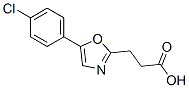 5-(4-Chlorophenyl)oxazole-2-propanoic acid Structure,23464-95-1Structure