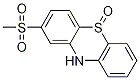 2-(Methylsulfonyl)phenothiazine 5-oxide Structure,23503-67-5Structure