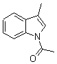 Ethanone,1-(3-methyl-1h-indol-1-yl)- Structure,23543-66-0Structure