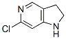 6-Chloro-2,3-dihydro-1h-pyrrolo[3,2-c]pyridine Structure,23596-25-0Structure