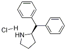 (R)-2-二苯甲基吡咯烷盐酸盐结构式_23627-61-4结构式