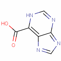 1H-嘌呤-6-羧酸结构式_2365-43-7结构式