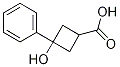 3-Hydroxy-3-phenylcyclobutanecarboxylicacid Structure,23761-26-4Structure