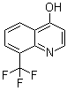 8-(三氟甲基)-4-羟基喹啉结构式_23779-96-6结构式