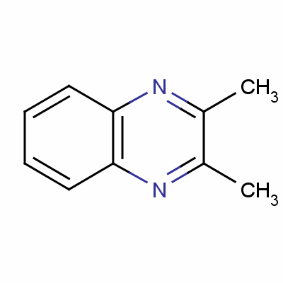 2,3-二甲基喹噁啉结构式_2379-55-7结构式