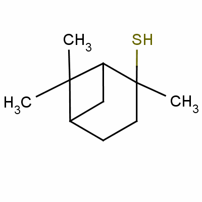 2,6,6-Trimethyl-bicyclo[3.1.1]heptane-2-thiol Structure,23832-18-0Structure