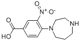 4-(Hexahydro-1h-1,4-diazepin-1-yl)-3-nitrobenzoic acid Structure,238428-99-4Structure