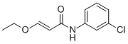 N-(3-chloro-phenyl)-3-ethoxy-acrylamide Structure,23980-99-6Structure