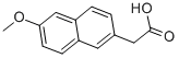 6-Methoxy-2-naphthaleneacetic acid Structure,23981-47-7Structure