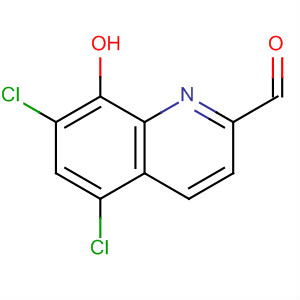 5,7-Dichloro-8-hydroxy-2-quinolinecarboxaldehyde Structure,24010-07-9Structure