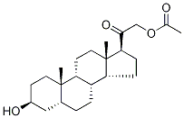 (3alpha,5beta)-四氢11-脱氧皮质酮21-乙酸酯结构式_2402-24-6结构式