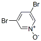 3,5-Dibromopyridine 1-oxide Structure,2402-99-5Structure